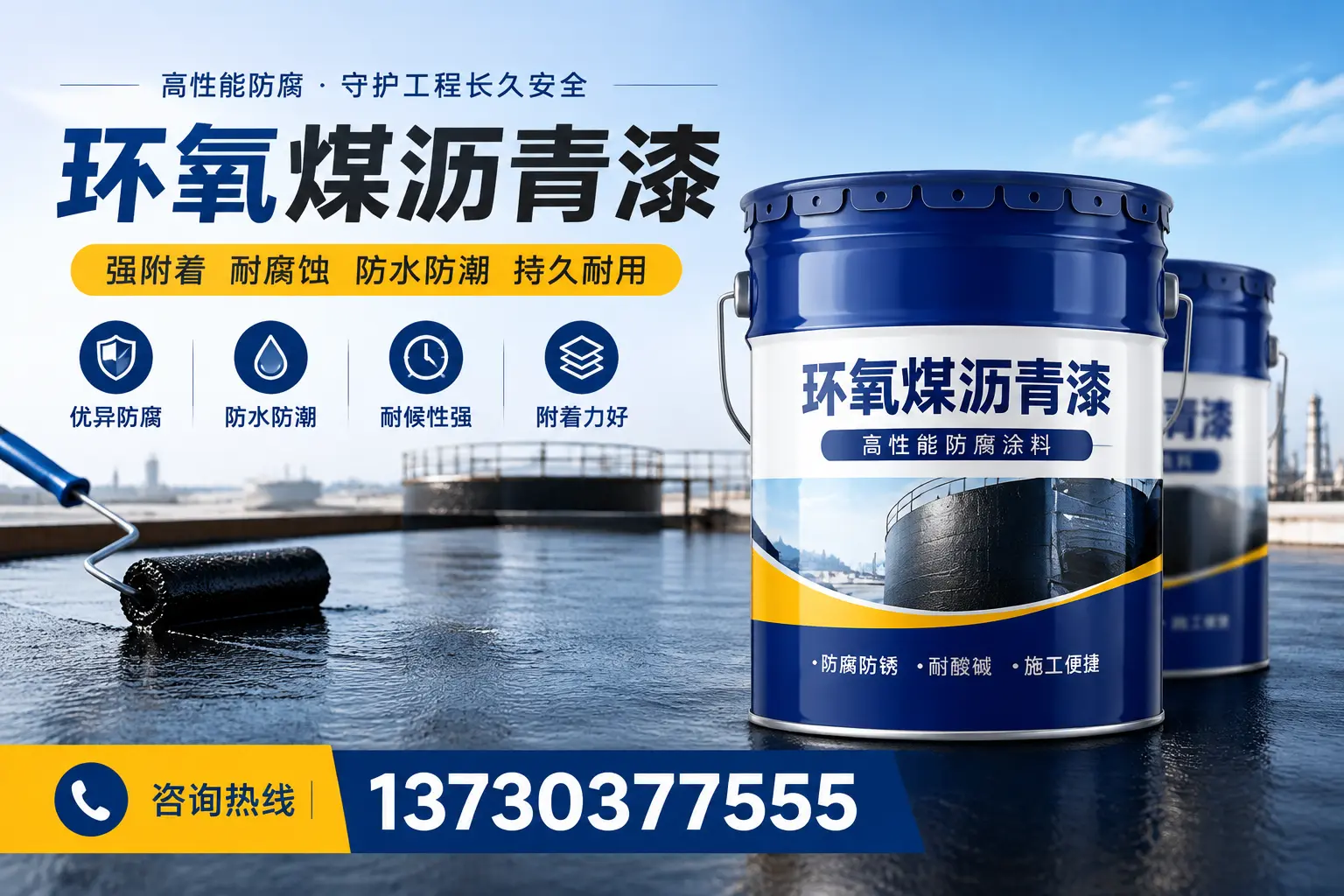 如何判断环氧煤沥青漆的质量?岳阳消费者指南